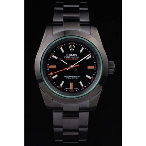 rolex milgauss pro-hunter tinted green saphire|rolex milgauss green crystal.